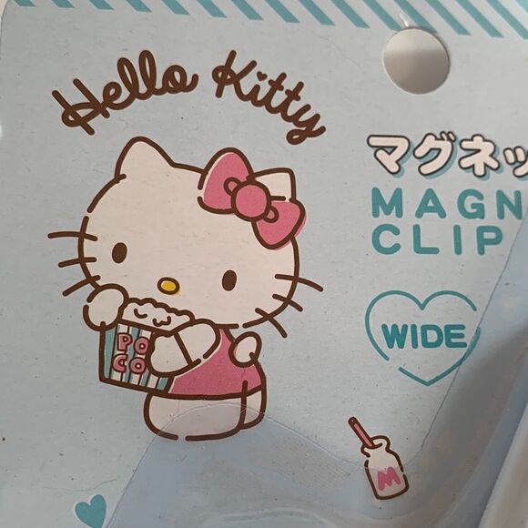 Hello Kitty large magnet clip pink white super cute - Picture 3 of 7